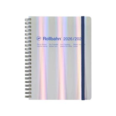 2026年3月始まり 月間 A5 ロルバーンダイアリー メタリック ホログラム