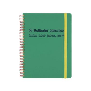 2026年3月始まり 月間 A5 ロルバーンダイアリー ビボ グリーン