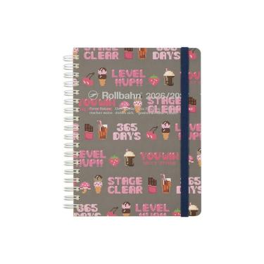 2026年3月始まり 月間 L ロルバーンダイアリー レベルアップ ピンク