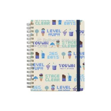 2026年3月始まり 月間 L ロルバーンダイアリー レベルアップ ブルー