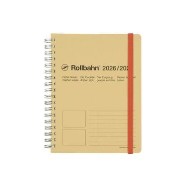 2026年3月始まり 月間 L ロルバーンダイアリー ルブリカ ベージュ