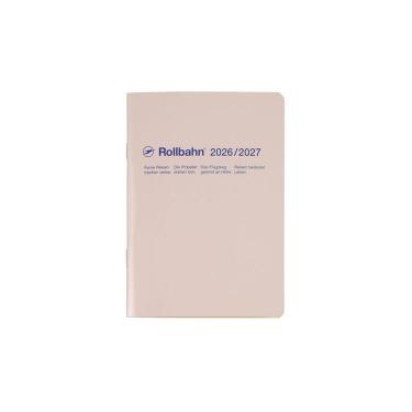 2026年3月始まり 月間 A6 ロルバーンノートダイアリー ライトピンク