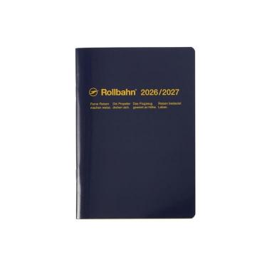 2026年3月始まり 月間 B6 ロルバーンノートダイアリー ダークブルー
