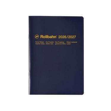 2026年3月始まり 月間 A5 ロルバーンノートダイアリー ダークブルー
