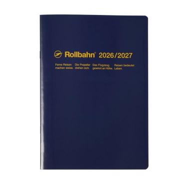 2026年3月始まり 月間 B5 ロルバーンノートダイアリー ダークブルー