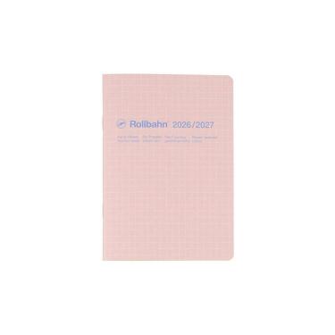 2026年3月始まり 月間 A6 ロルバーンノートダイアリー スコラ ライトピンク