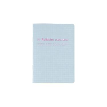2026年3月始まり 月間 A6 ロルバーンノートダイアリー スコラ ライトブルー