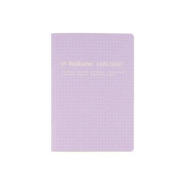 2026年3月始まり 月間 B6 ロルバーンノートダイアリー スコラ ライトパープル