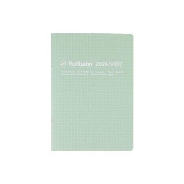 2026年3月始まり 月間 B6 ロルバーンノートダイアリー スコラ ミント