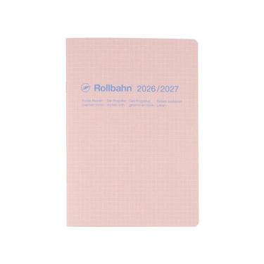 2026年3月始まり 月間 A5 ロルバーンノートダイアリー スコラ ライトピンク