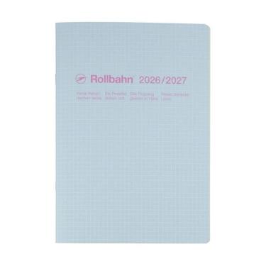 2026年3月始まり 月間 B5 ロルバーンノートダイアリー スコラ ライトブルー