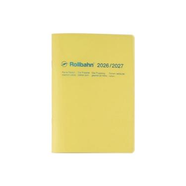 2026年3月始まり 月間 B6 ロルバーンノートダイアリー クリア クリアイエロー