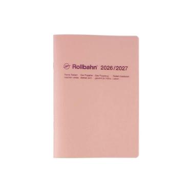 2026年3月始まり 月間 B6 ロルバーンノートダイアリー クリア クリアピンク