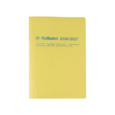 2026年3月始まり 月間 A5 ロルバーンノートダイアリー クリア クリアイエロー