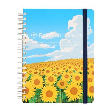 2026年3月始まり 月間 L ロルバーンダイアリー ひまわり【ロフト限定】