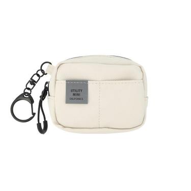 インナーキャリングキーホルダー 撥水 ホワイト