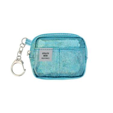 インナーキャリングキーホルダー グリッター ライトブルー