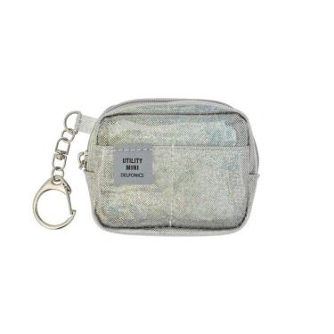 インナーキャリングキーホルダー グリッター グレー