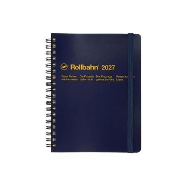 2026年10月始まり手帳 月間 L ロルバーンダイアリー ダークブルー