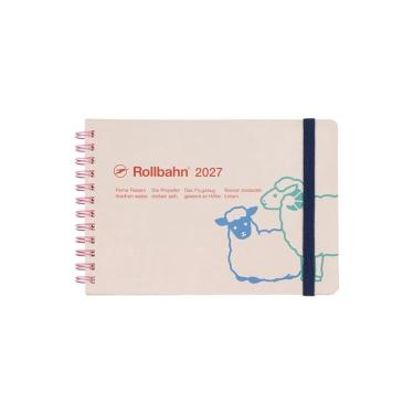 2026年10月始まり手帳 月間 L ロルバーンダイアリー シープ 横型 クリーム