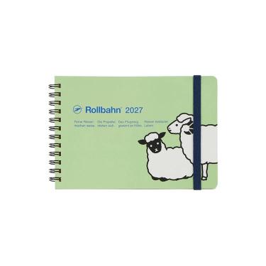 2026年10月始まり手帳 月間 L ロルバーンダイアリー シープ 横型 ミント