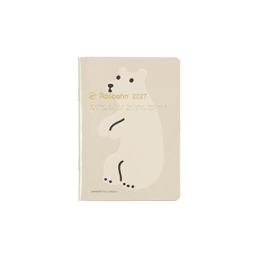 2026年10月始まり手帳 月間 A6 ロルバーンノートダイアリー WARMGREY TAIL ベージュ