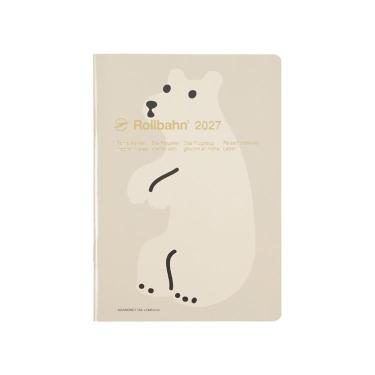2026年10月始まり手帳 月間 A5 ロルバーンノートダイアリー WARMGREY TAIL ベージュ