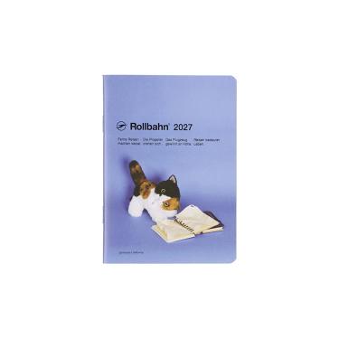 2026年10月始まり手帳 月間 A6 ロルバーンノートダイアリー gyunyuya ブルー