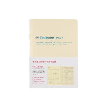2026年10月始まり手帳 月間 B6 ロルバーンノートダイアリー ログチャート クリア