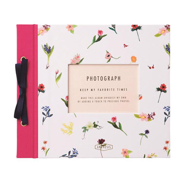 デコラップアルバム フラワー ホワイト