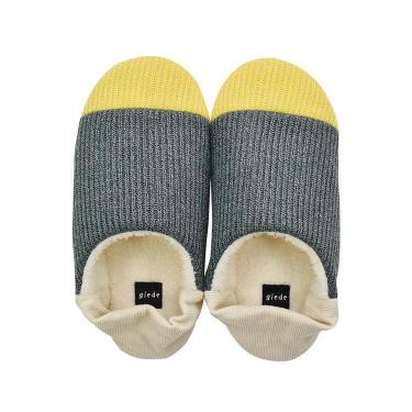 ニットルームシューズ 23～24.5cm グレイ