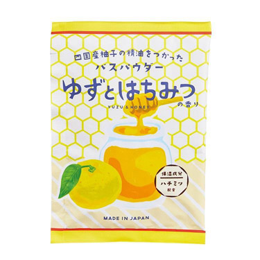 バスパウダー　ゆずとはちみつの香り　３５ｇ