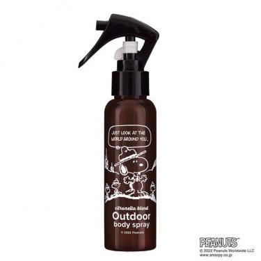 PEANUTS アウトドアボディースプレー シトロネラブレンド 100ml