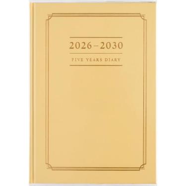 2026年1月始まり 週間ブロック A5 5年横線当用新日記（16）