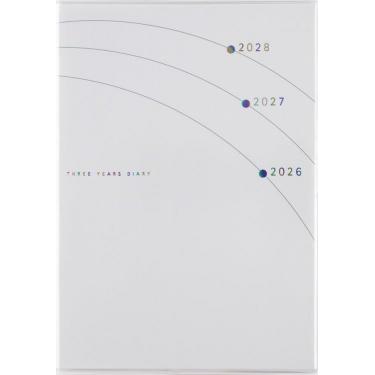 2026年1月始まり 週間ブロック B6 3年日記（18）