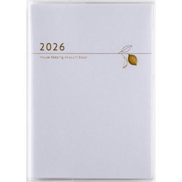 2026年1月始まり 週間バーチカル A6 Petit Kakeibo ホワイト（33）