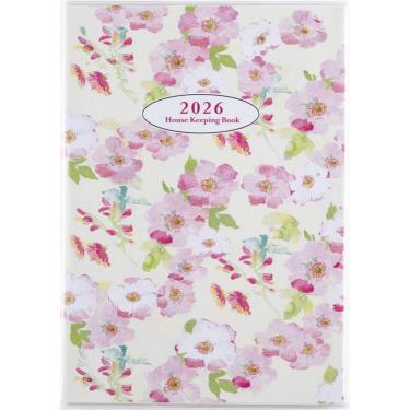 2026年1月始まり 週間バーチカル B5 さわやか かけいぼ（39）