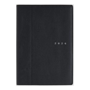 2026年4月始まり手帳 週間レフト B6 シャルム1（631）ネオブラック
