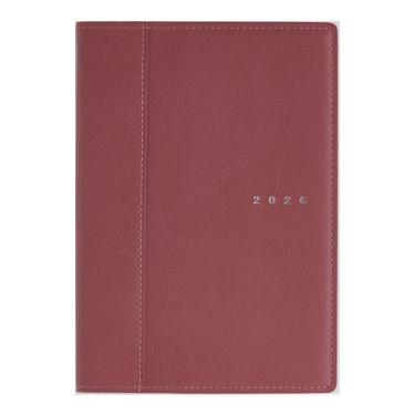 2026年4月始まり手帳 週間ブロック B6 シャルム3（633）ネオレッド