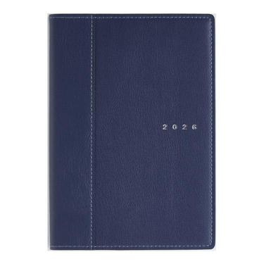 2026年4月始まり手帳 週間バーチカル B6 シャルム5（635）ネイビー