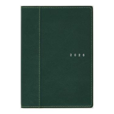 2026年4月始まり手帳 週間ブロック B6 シャルム8（638）ロイヤルグリーン