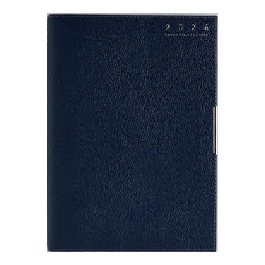 2026年4月始まり手帳 週間バーチカル A5 ティーズディレクションダイアリーワイド（645）ネイビー