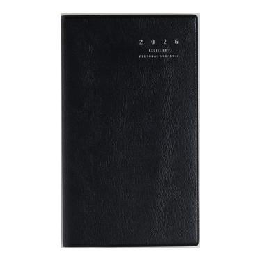 2026年3月始まり手帳 月間 B7 リベルインデックス1（661）クラッシーブラック