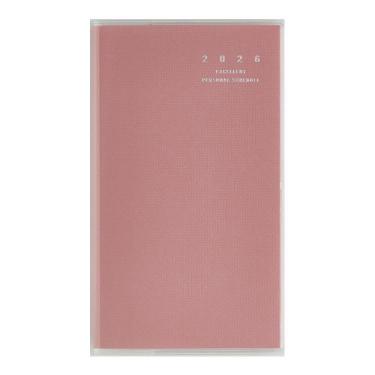 2026年3月始まり手帳 月間 B7 リベルインデックス2（662）マシュマロ・ピンク