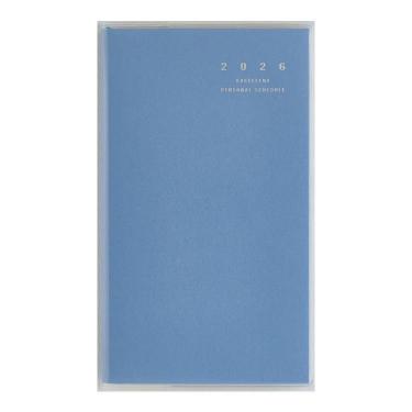 2026年3月始まり手帳 月間 B7 リベルインデックス3（663）カリプソ・ブルー