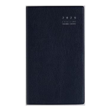 2026年3月始まり手帳 月間 B7 リベルインデックス6 月曜始まり（666）ブルーオンノアール