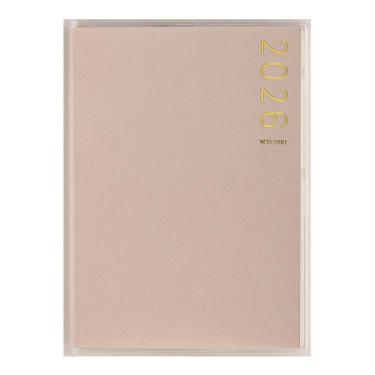 2026年3月始まり手帳 週間ブロック B7 ティーズピュア3（761）ピンク