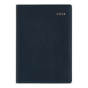 2026年4月始まり手帳 週間レフト A6 リシェル1（781）ミッドナイトブルー