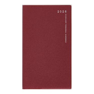 2026年3月始まり手帳 月間 B7 リベルデュオ3（793）クラッシーレッド