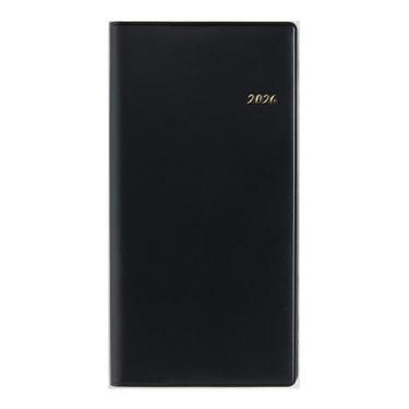 2026年3月始まり手帳 週間レフト B7 ニューダイアリー（804）黒